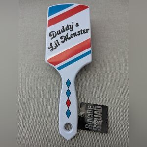 Suicide Squad Daddy's Lil Monster Hairbrush